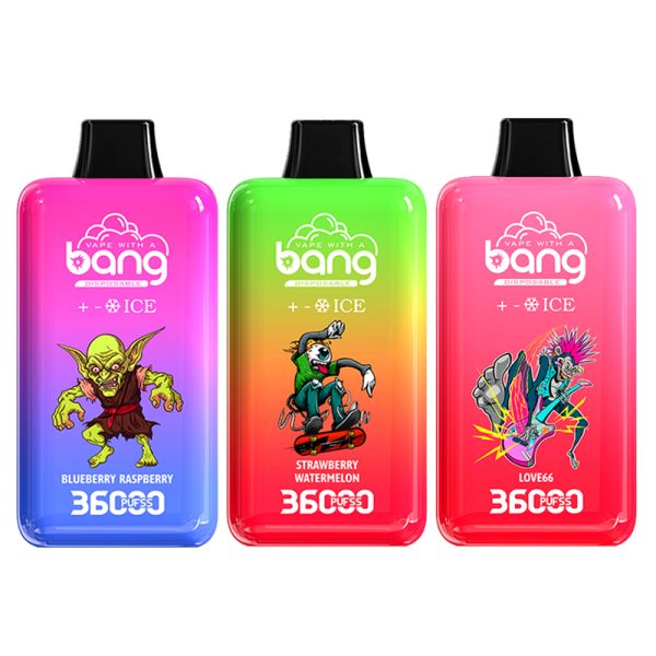 bang 36k ice-0 Vape Bang 36000 puff 36k E-cigaretta-10PCS/1 doboz