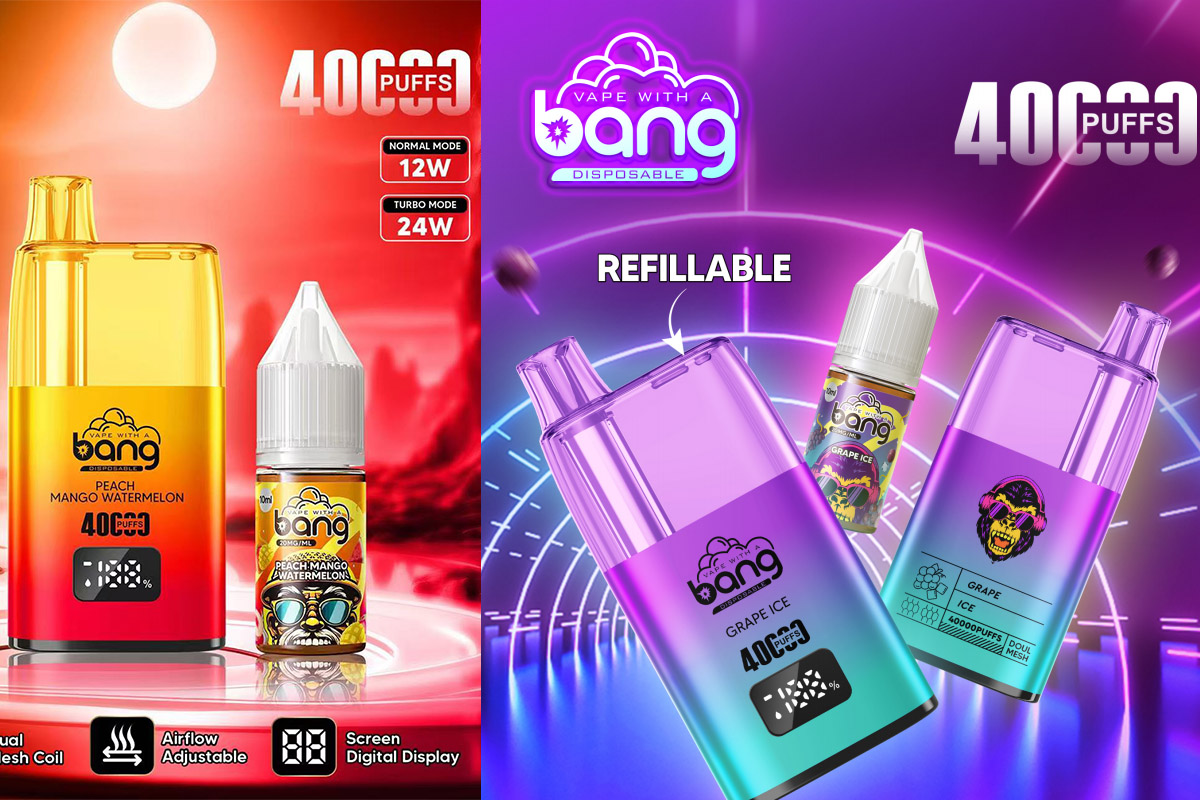 bang vape 40k újratölthető