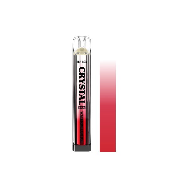 elf box kristályrúd 600-10 Vape Elf Box Crystal Bar 480 puff E-cigaretta-10PCS/1 doboz