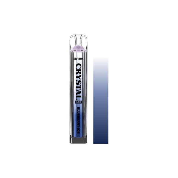 elf box kristályrúd 600-2 Vape Elf Box Crystal Bar 480 puff E-cigaretta-10PCS/1 doboz