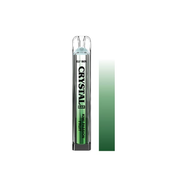 elf box kristályrúd 600-5 Vape Elf Box Crystal Bar 480 puff E-cigaretta-10PCS/1 doboz