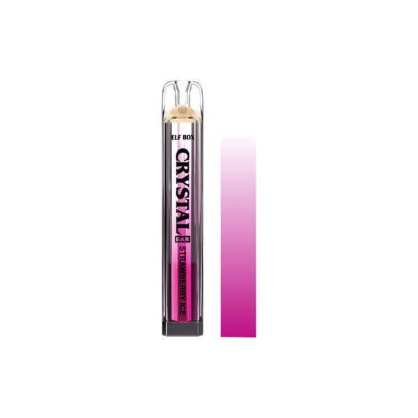 elf box kristályrúd 600-8 Vape Elf Box Crystal Bar 480 puff E-cigaretta-10PCS/1 doboz