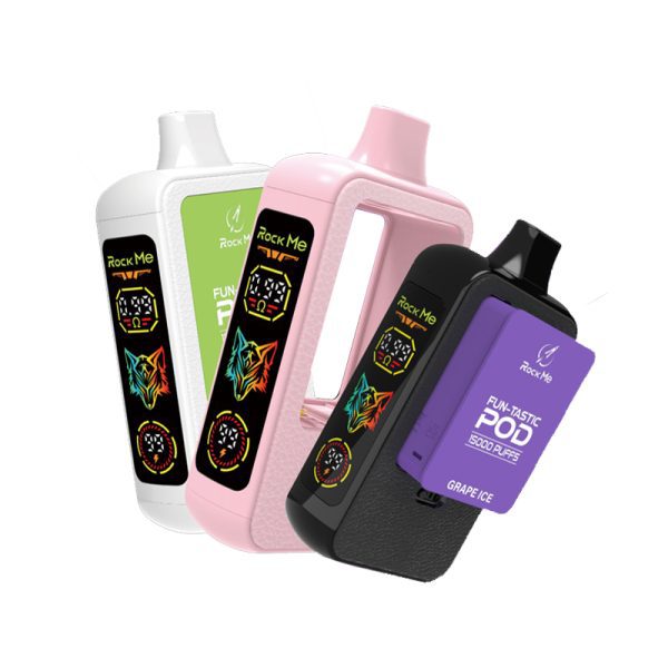 rock me pod rock me vape pod 15000 puff pod doboz-párologtató-5Pcs/doboz